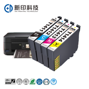 T1411 T1412 T1413 T1414 Color Ink Cartridge for Epson 82WD 85ND Printer