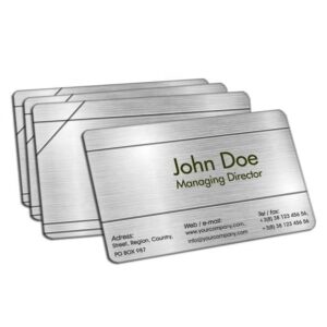 Eco-friendly Double Side Printing Custom Membership Plastic Cards Business Card